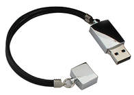 Keychain 끈 높은 저장력을 가진 은빛 금속 USB 섬광 드라이브