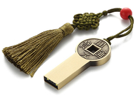 금속 주문 기억 지팡이, 본래 메모리 칩을 가진 방수 Usb 지팡이