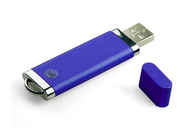 주문을 받아서 만들어진 로고를 가진 플라스틱 16G 2.0 USB 파란 색깔 및 쇼 생활 상표에서 포장